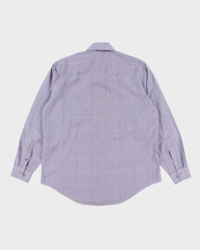 Men's Calvin Klein Blue Checked Button Up Shirt - M sold by Rokit product image thumbnail 2