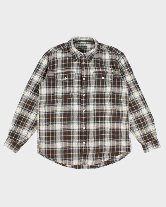 Eddie Bauer Flannel Shirt - L sold by Rokit