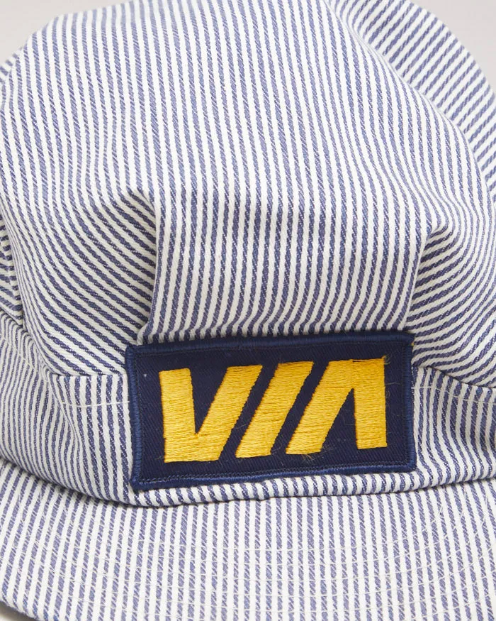 Vintage 90s Via Stripe 5 Pannel Cap sold by Rokit product image thumbnail 3