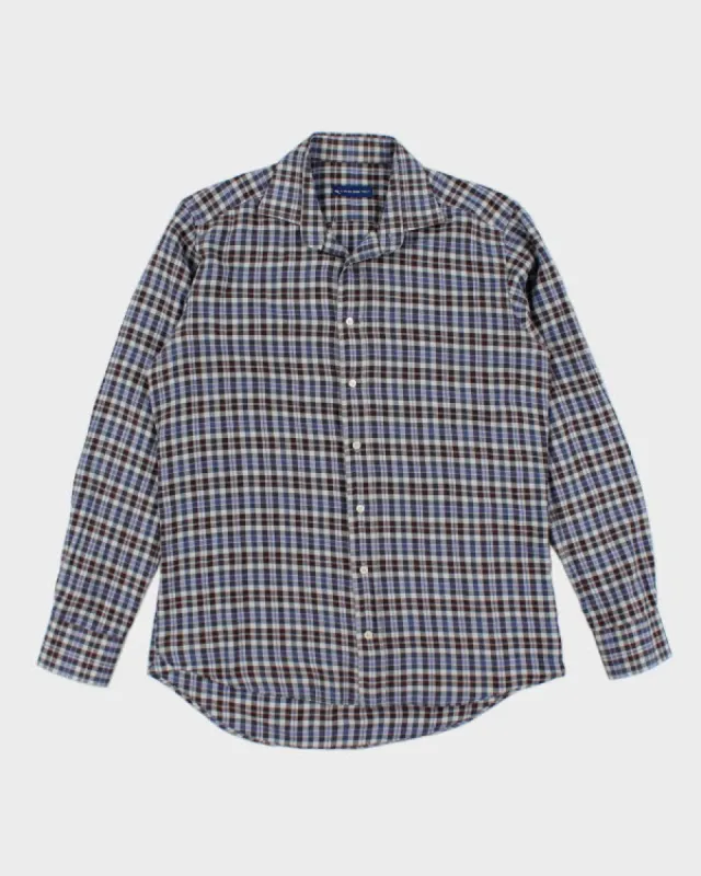 Y2k 00s Etro Check Shirt - M sold by Rokit