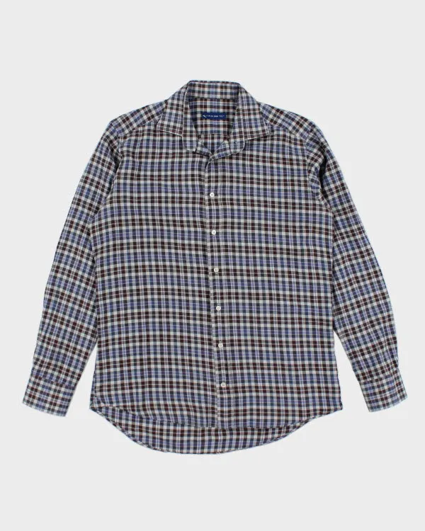Y2k 00s Etro Check Shirt - M sold by Rokit