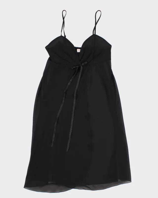 90's Vanity Fair Black Night Slip Lingerie - XS made by Rokit