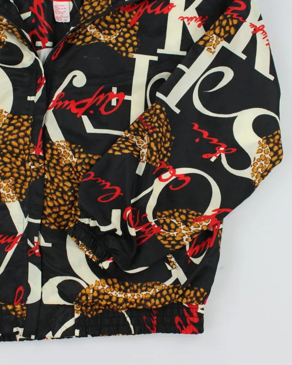 Vintage 90's Active Studio All Over Print Bomber Jacket - L sold by Rokit product image thumbnail 4