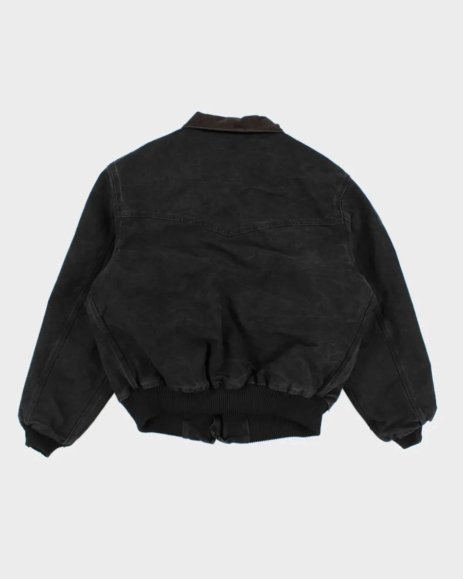 Vintage 90s Carhartt Faded Black Work Wear Jacket - XL sold by Rokit product image thumbnail 2