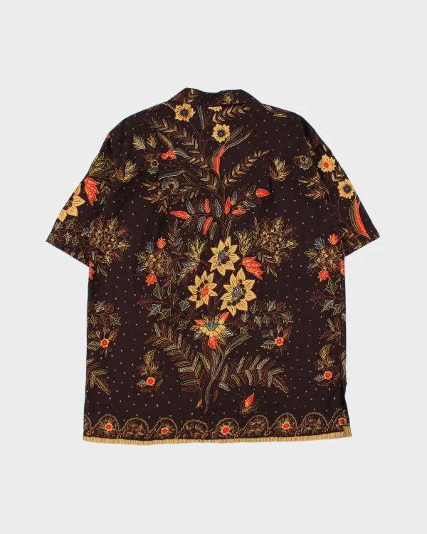 PitheCan Thropus Brown Pattern Shirt - XL sold by Rokit product image thumbnail 2