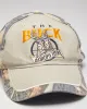 Y2k 00s 'The Buck Drops Here' Real Tree Baseball Cap sold by Rokit