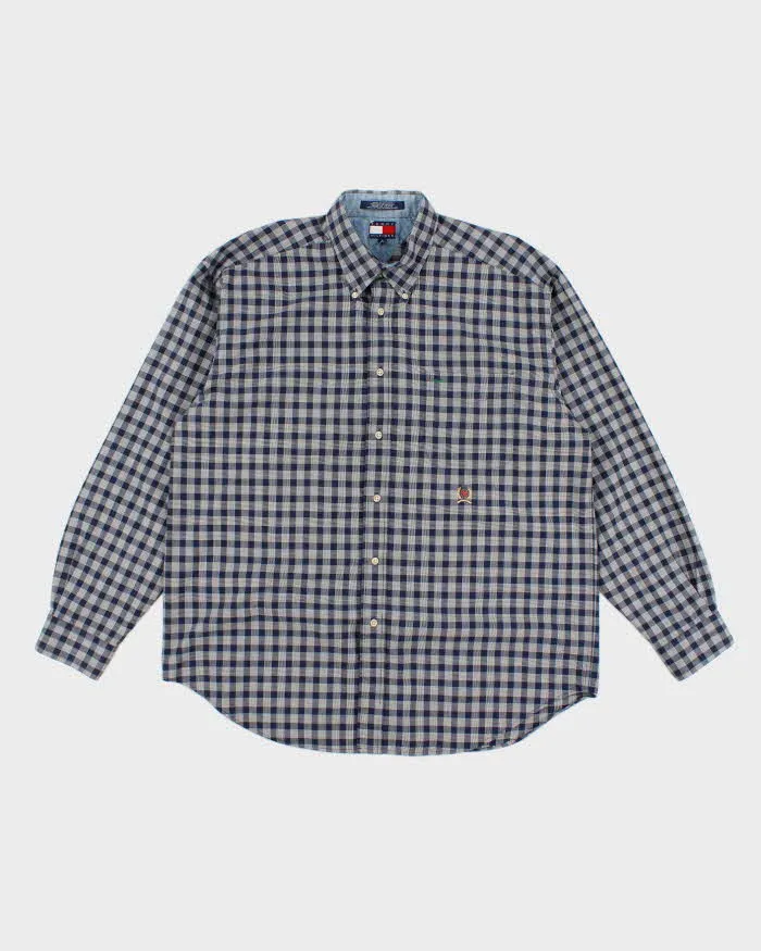 Vintage 90s Tommy Hilfiger Check Shirt - L sold by Rokit