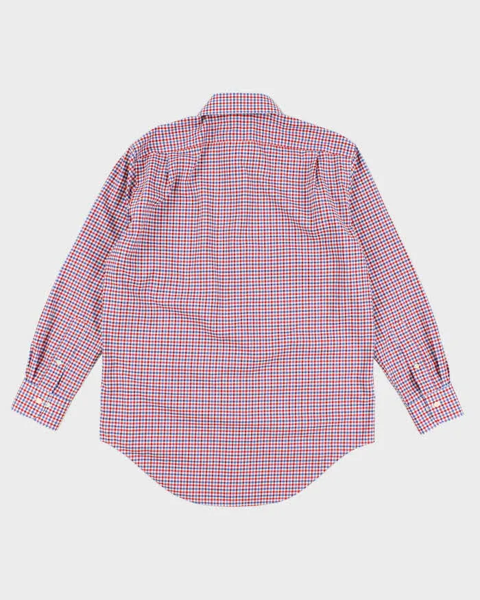 Men's Ralph Lauren Blue And Red Checked Button Up Shirt - M sold by Rokit product image thumbnail 2