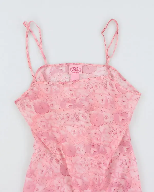 Vintage 90s La Vie En Rose Mesh Slip Dress - M sold by Rokit product image thumbnail 3