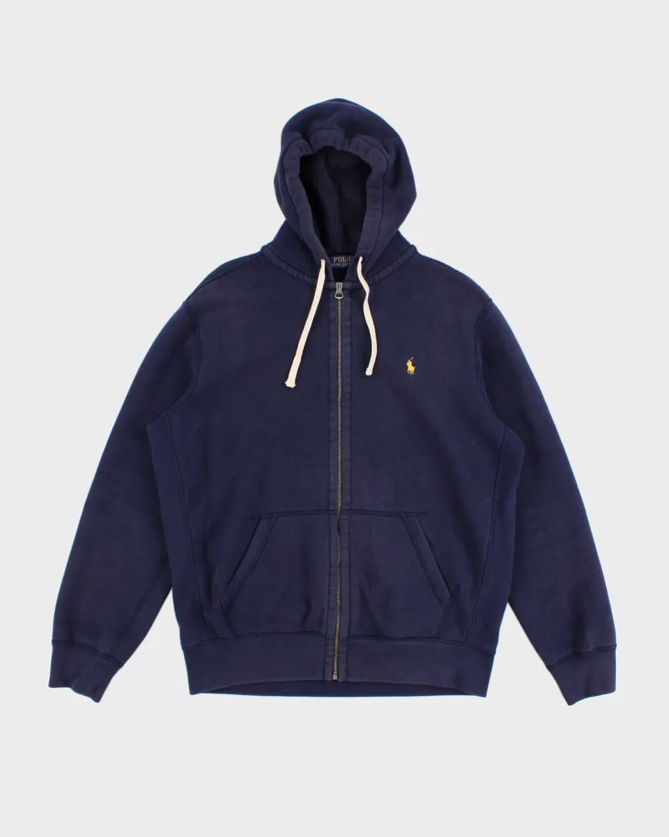 Polo By Ralph Lauren Zip Up Hoodie - L sold by Rokit