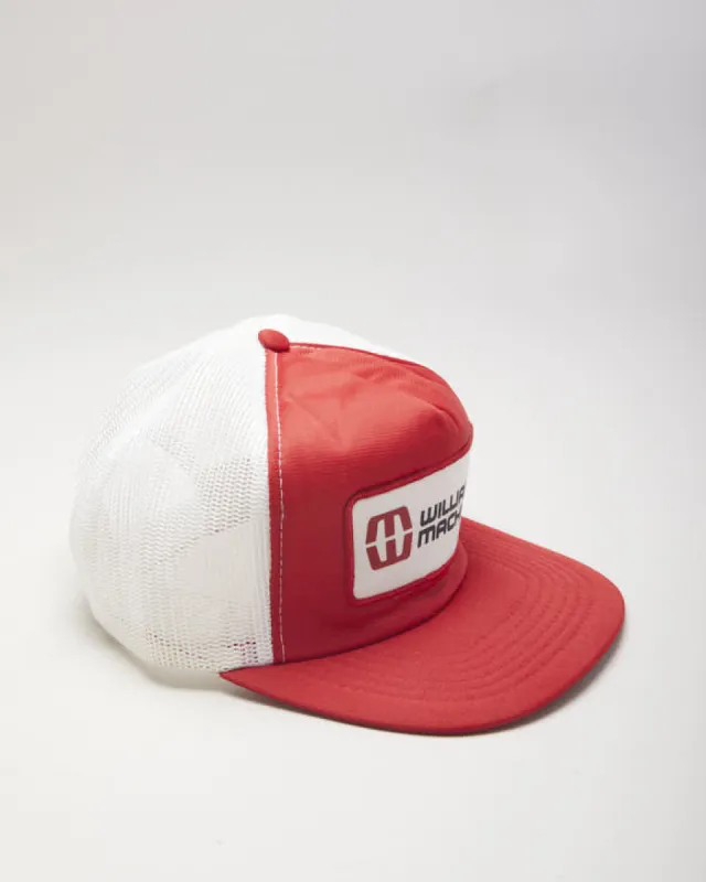 Vintage 80's Patch Front Trucker Cap - OS made by Rokit