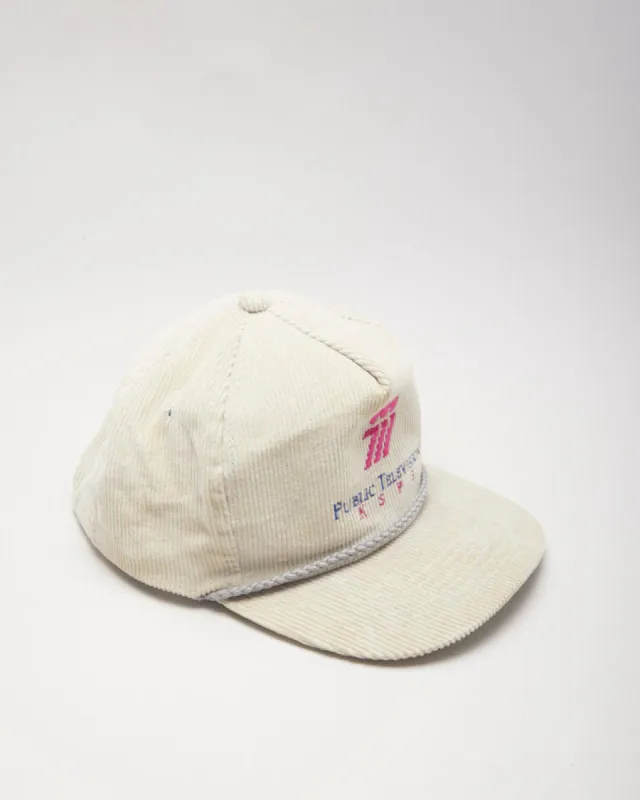 Vintage 90s Public Television KSPS 5 Panel Cap sold by Rokit