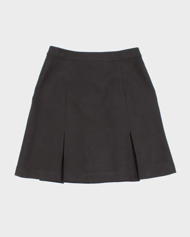 Karl Lagerfeld Black Pleated Skirt - M made by Karl Lagerfeld