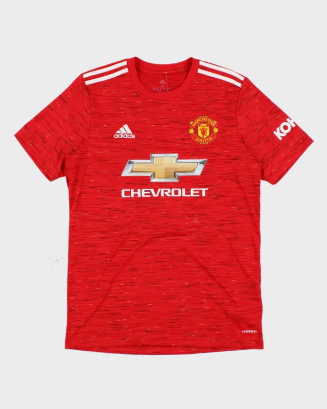 Manchester United 2020 - 21 Football Home Shirt - M sold by Rokit