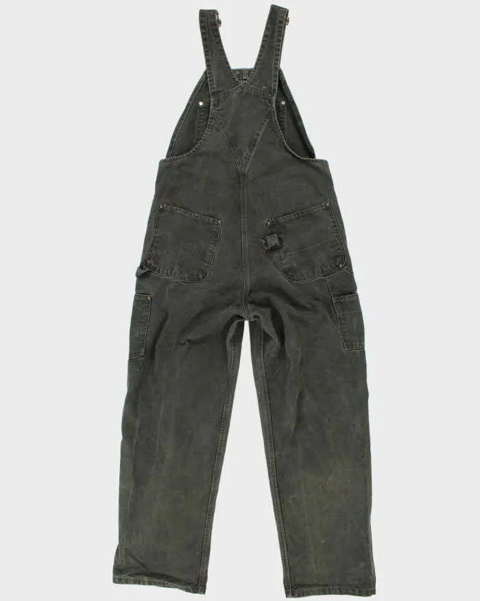 00s Carhartt Green Double Knee Workwear Dungarees - W36 L32 sold by Rokit product image thumbnail 2