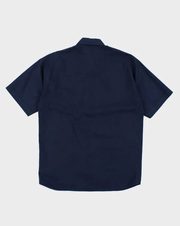 Vintage Versace Navy Shirt - L sold by Rokit product image thumbnail 2