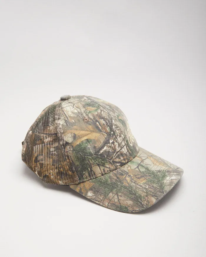 Y2k 00s Freds Realtree Camouflage Baseball Cap sold by Rokit