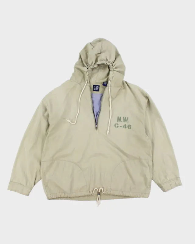 Vintage 2000s Gap Military Pullover Jacket - L sold by Rokit