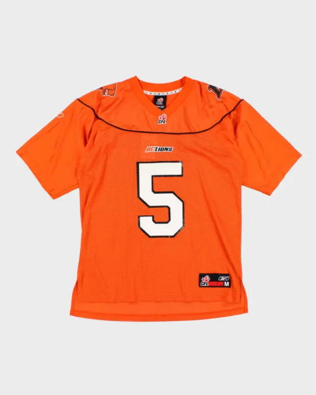 Mens Orange Reebok x CFL Sports Jersey - M sold by Rokit