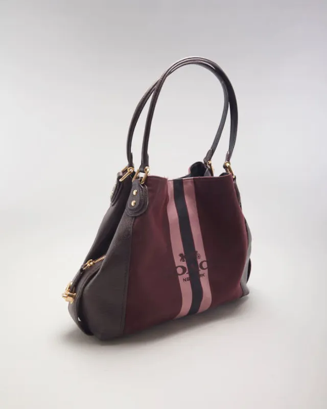 Coach Jaquard Edie Shoulder Bag sold by Rokit