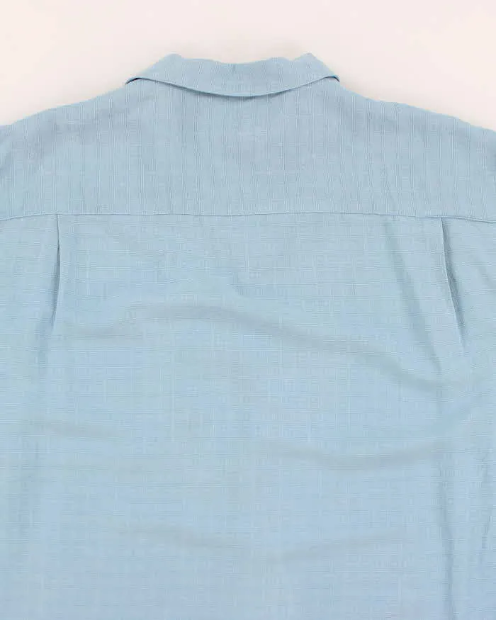 Jamaica Jaxx Blue Silk Shirt - L sold by Rokit product image thumbnail 4