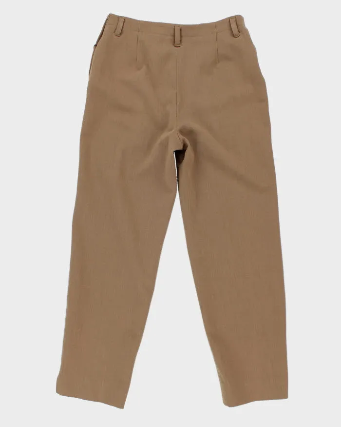 00s Lauren Ralph Lauren Beige Wool Blend Trousers - W28 L29 sold by Rokit product image thumbnail 2