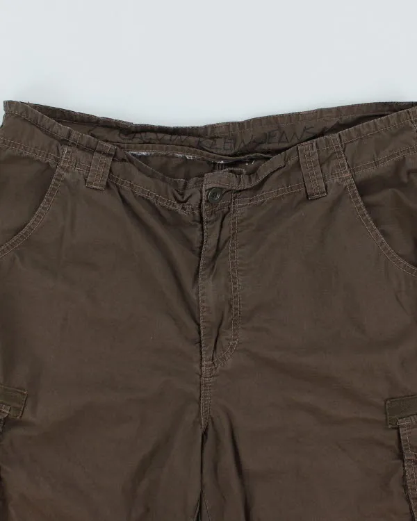 Calvin Klein Brown Cargo Shorts - W38 sold by Rokit product image thumbnail 3