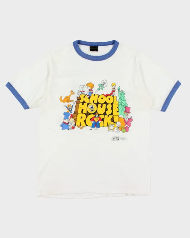 Vintage 90s School House Rock T-shirt - L sold by Rokit