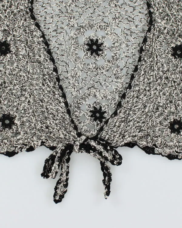 Y2k 00s Open Knit Cardigan - S sold by Rokit product image thumbnail 4