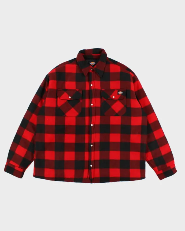 Dickies Fleece Quilted Plaid Jacket - XL sold by Rokit