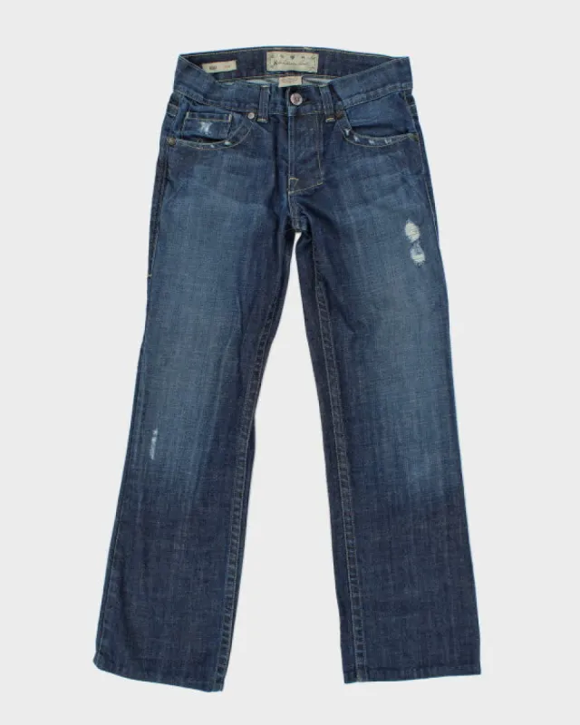 Vintage Y2K Flared Dark Wash Jeans - W30 L29 sold by Rokit