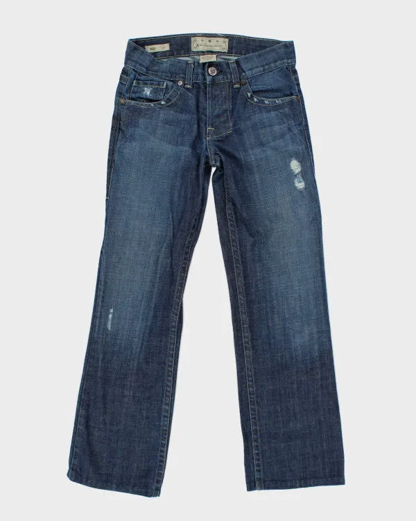 Vintage Y2K Flared Dark Wash Jeans - W30 L29 sold by Rokit