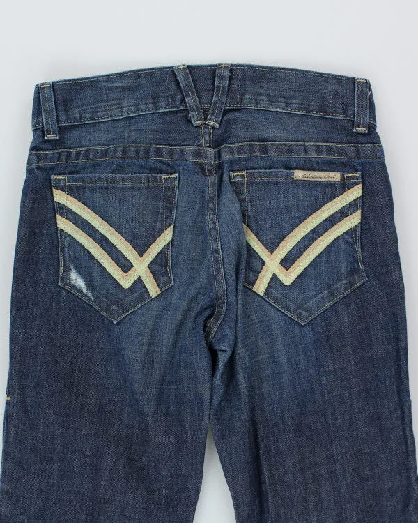 Vintage Y2K Flared Dark Wash Jeans - W30 L29 sold by Rokit product image thumbnail 4