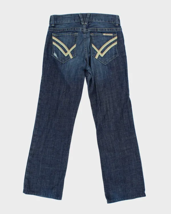 Vintage Y2K Flared Dark Wash Jeans - W30 L29 sold by Rokit product image thumbnail 2
