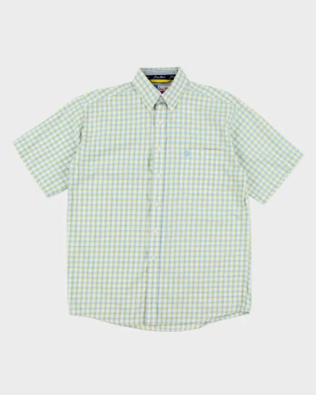 Y2k 00s Wrangler Cowboy Cut Check Shirt - M sold by Rokit