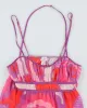 Y2k 00s La Senza Floral Mesh Cami - M sold by Rokit