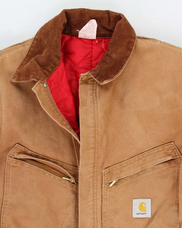 Vintage 80s Carhartt Quilt Lined Workwear Boiler Suit - S/M sold by Rokit product image thumbnail 3