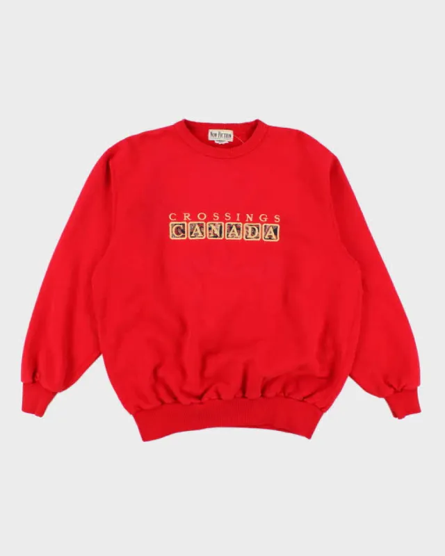 Vintage 90s Non-Fiction Embroidered Sweatshirt - XXXL sold by Rokit