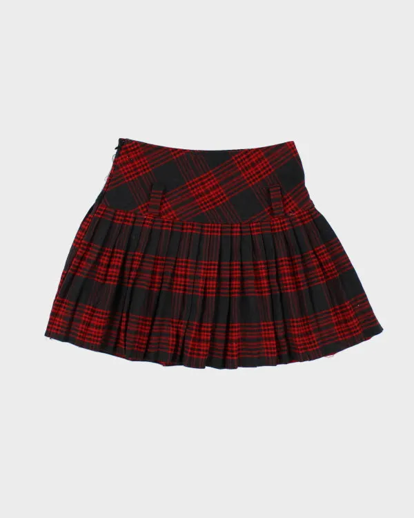 Tartan Pleated Mini Skirt - XS sold by Rokit product image thumbnail 2
