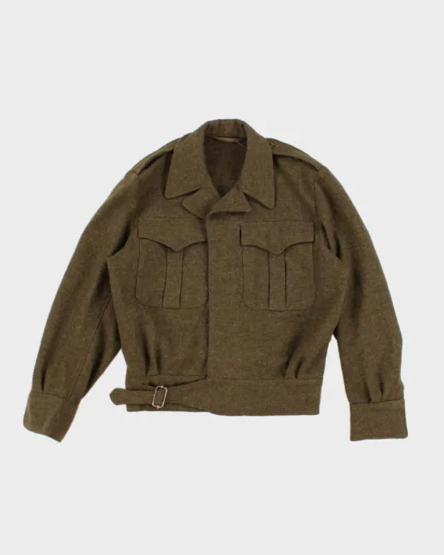 40s Canadian Army Ike Jacket Medium sold by Rokit
