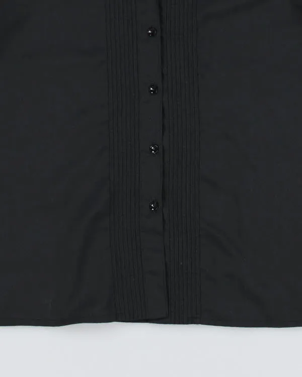 Rorie Black Pleated Shirt - M sold by Rokit product image thumbnail 4