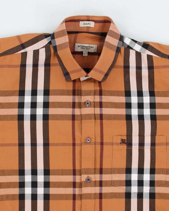 Burberry Men's Brown Check Shirt - XL sold by Rokit product image thumbnail 3
