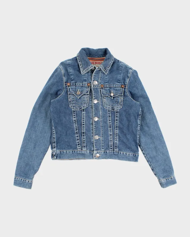 Y2K 00s True Religion Denim Jacket - M sold by Rokit