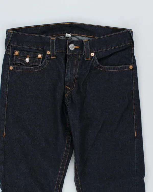 Vintage Y2K True Religion Dark Wash Jeans - W34 L32 sold by Rokit product image thumbnail 3