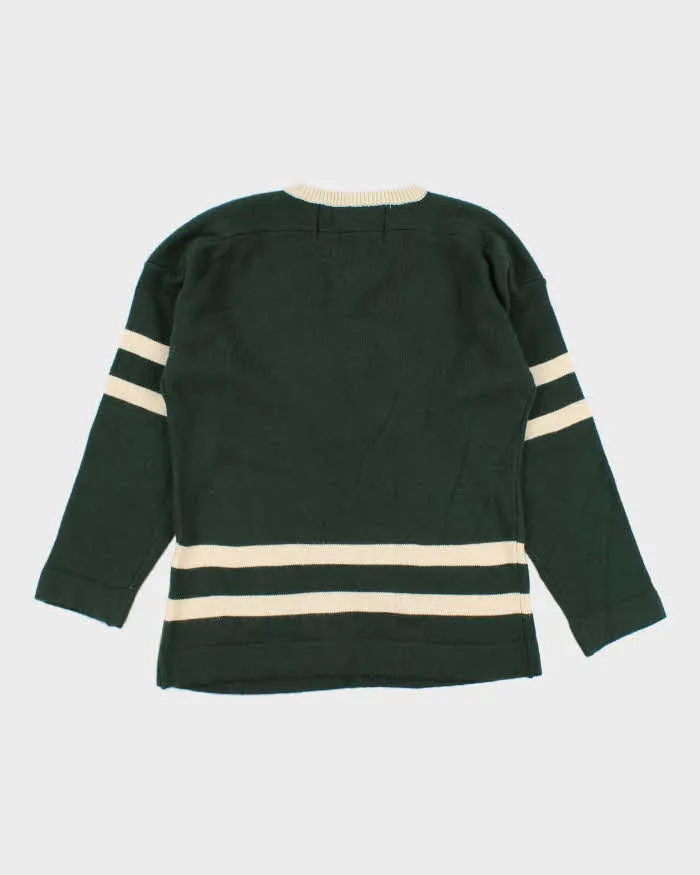 Mens Green Reebok x Saskatchewan Roughriders Knit Jersey - L sold by Rokit product image thumbnail 2