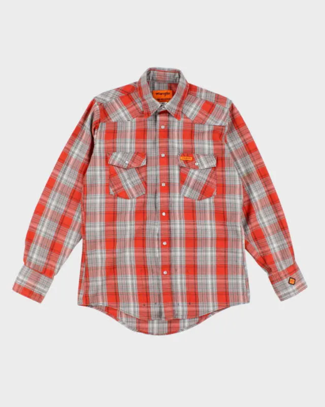Wrangler Flame Resistant Flannel Shirt - M sold by Rokit