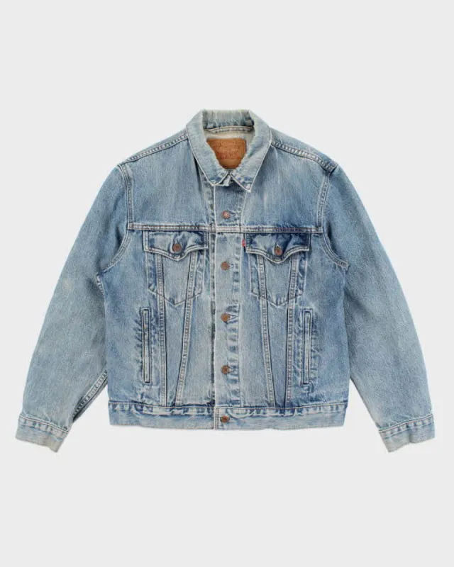 Vintage 90s Levi's Light Wash Denim Jacket - L sold by Rokit