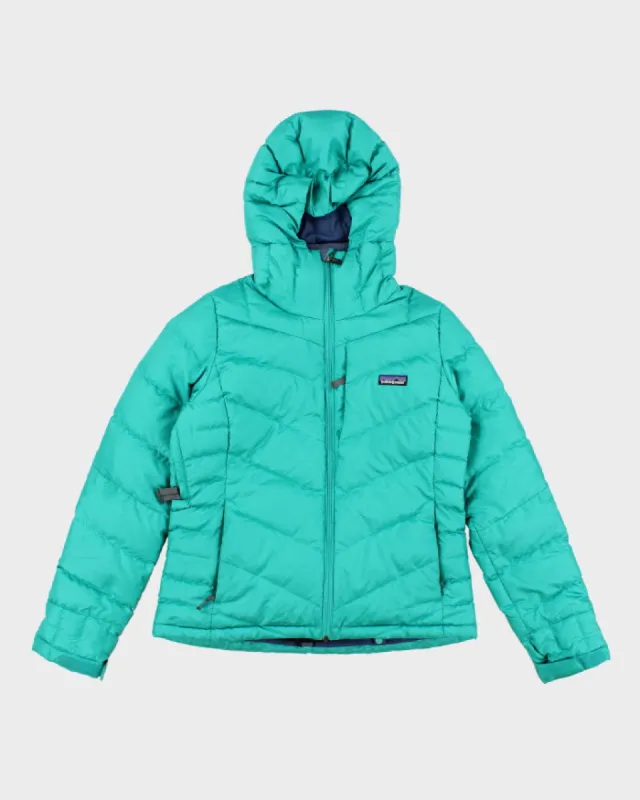 Patagonia Women's Goose Down Hooded Puffer Jacket - M sold by Rokit