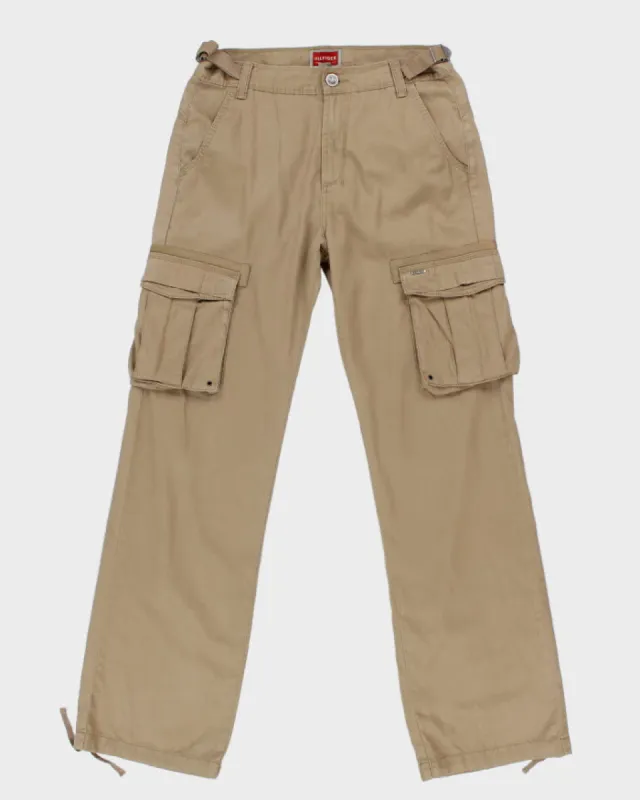 Tommy Hilfiger Beige Cargo Trousers - W33 L34 made by Tommy Hilfiger