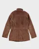 Vintage Women's Brown Suede Jacket - M sold by Rokit